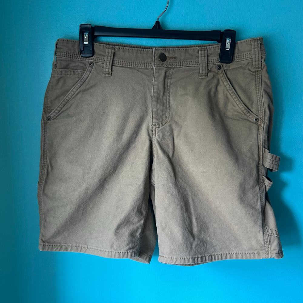 Carhartt Womens Shorts Khaki Size 8